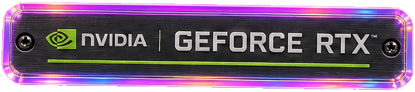 GeForce RTX acrylic collectible